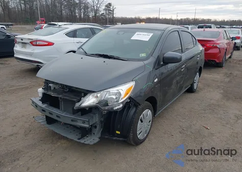 2024 Mitsubishi Mirage G4 Es from USA, damaged, VIN ML32FUFJ3RHF09762